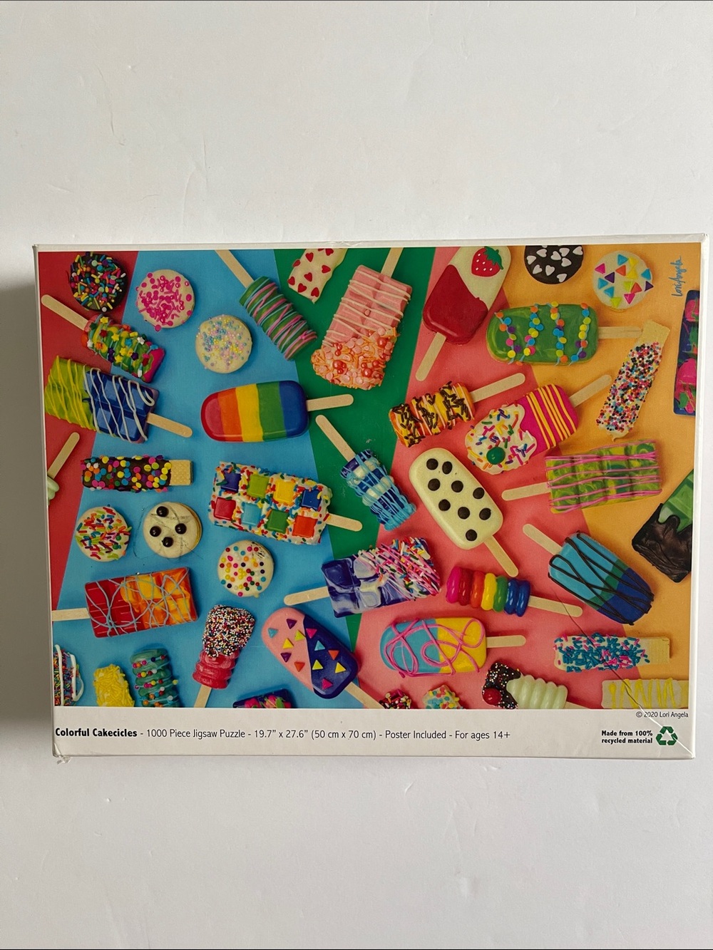 Colorcraft Colorful Cakecicles 1000 Piece Puzzle